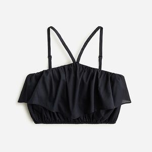 J.Crew Ruffle Halter Top - XS
